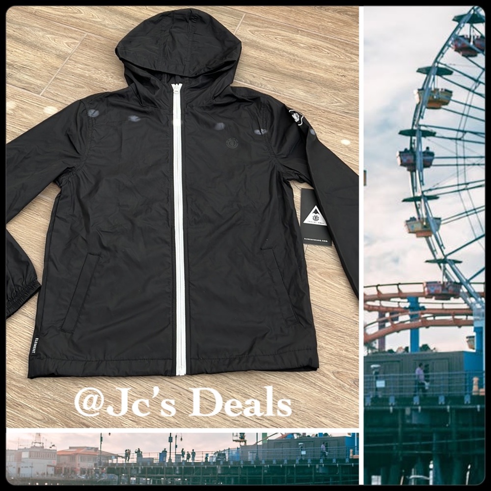 ⚽️ ELEMENT ALDER BOYS WATER RESISTANT JACKET ⚽️